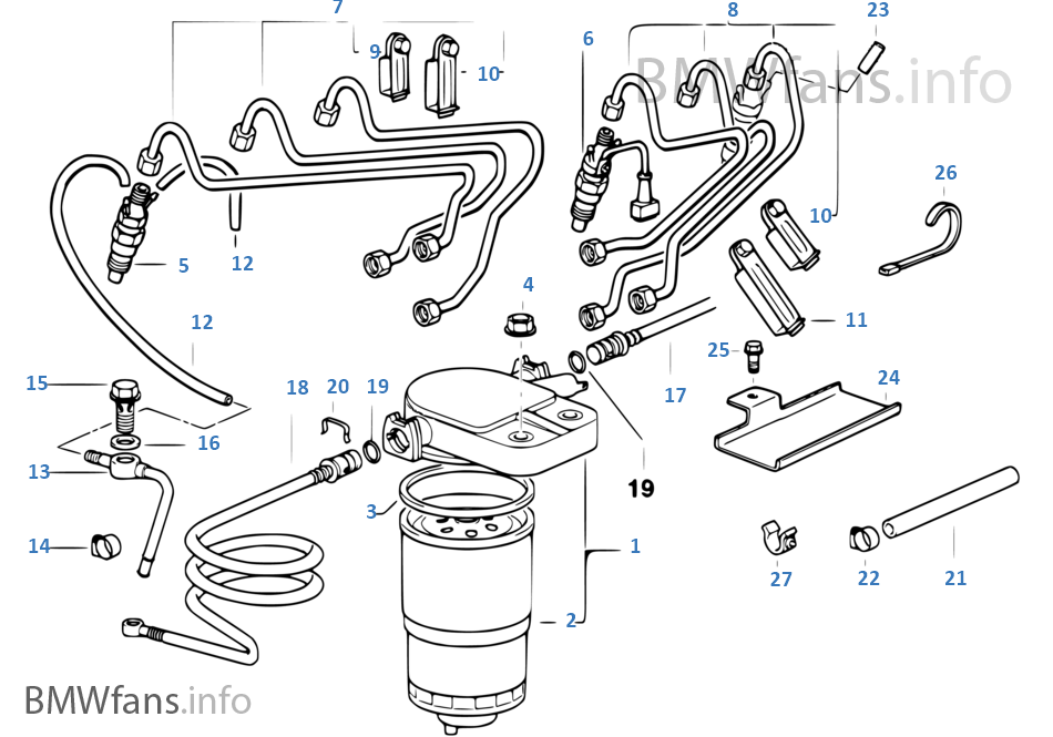Fuel injection system diesel