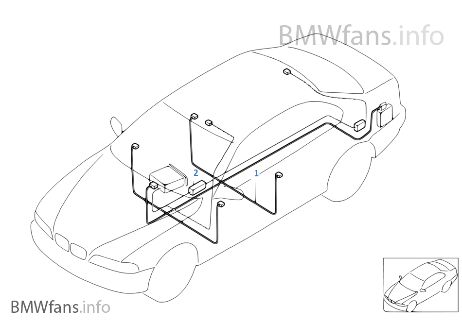 Audio wiring harness