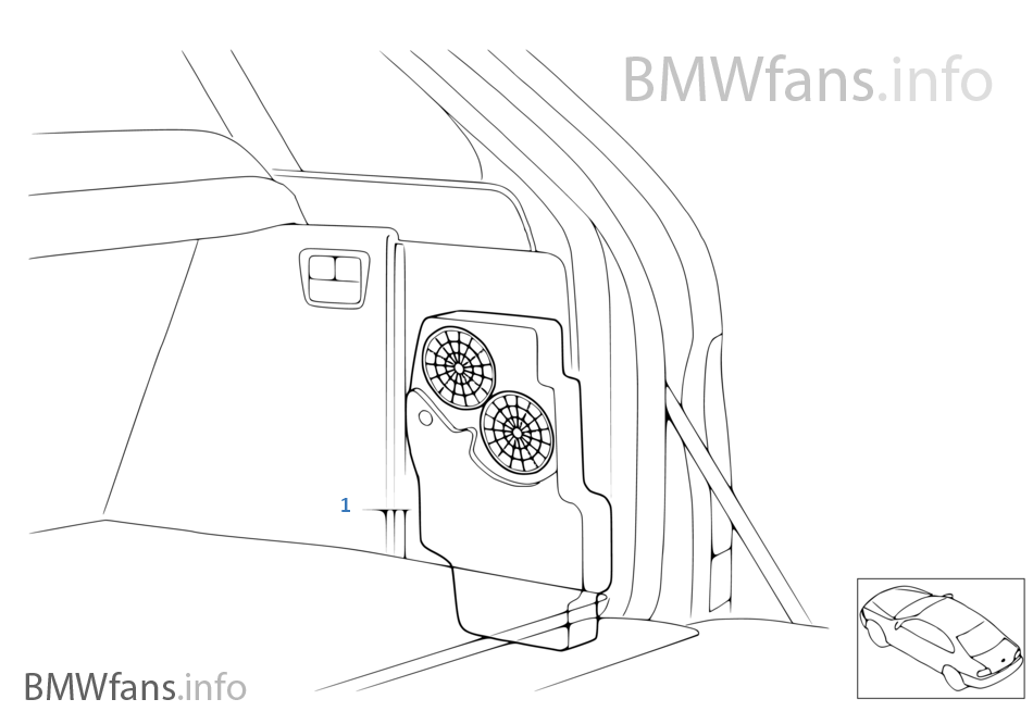 Subwoofer BMW