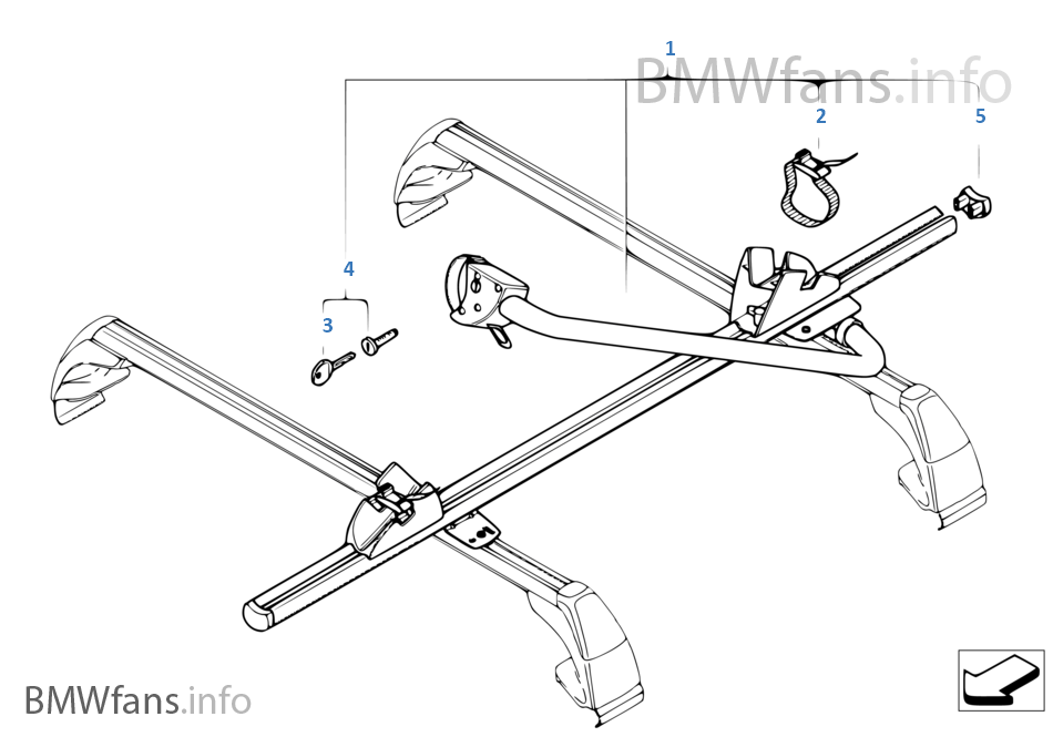 Uchwyt na rower turystyczny