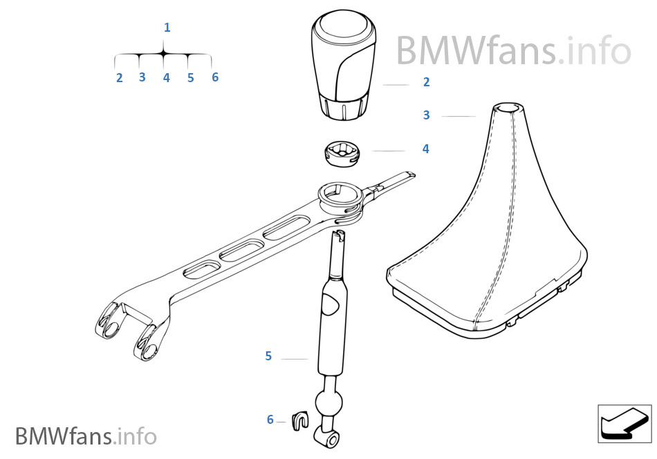BMW Performance schakeling mech. transm.