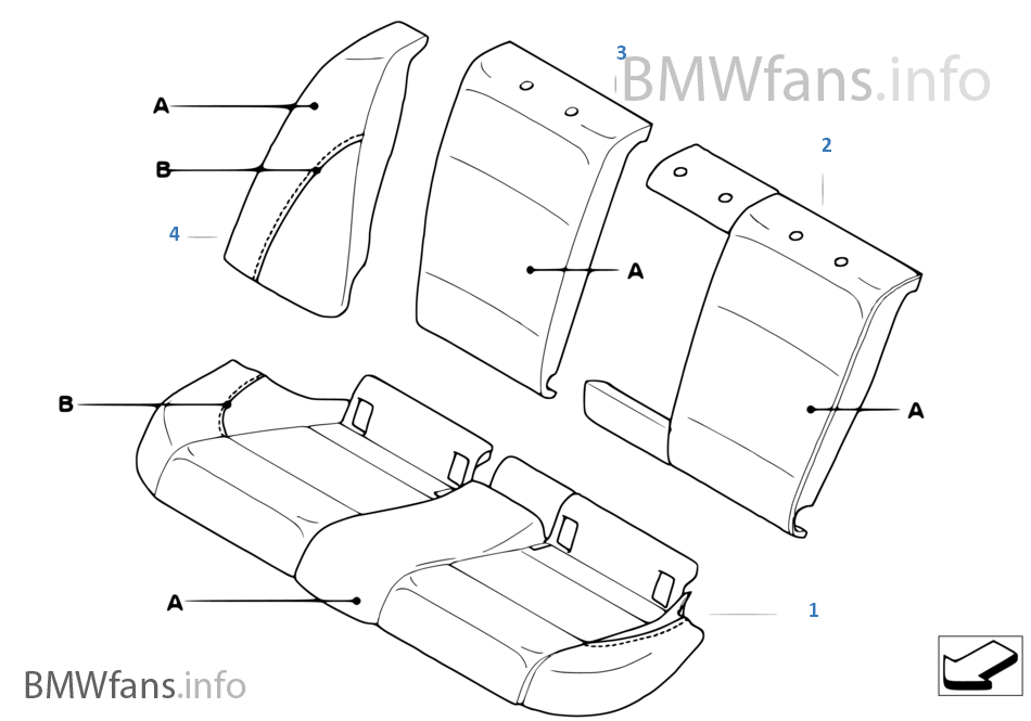 Indv.トランクスルー、R スポーツ シート