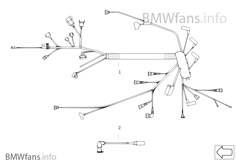 Engine wiring harness