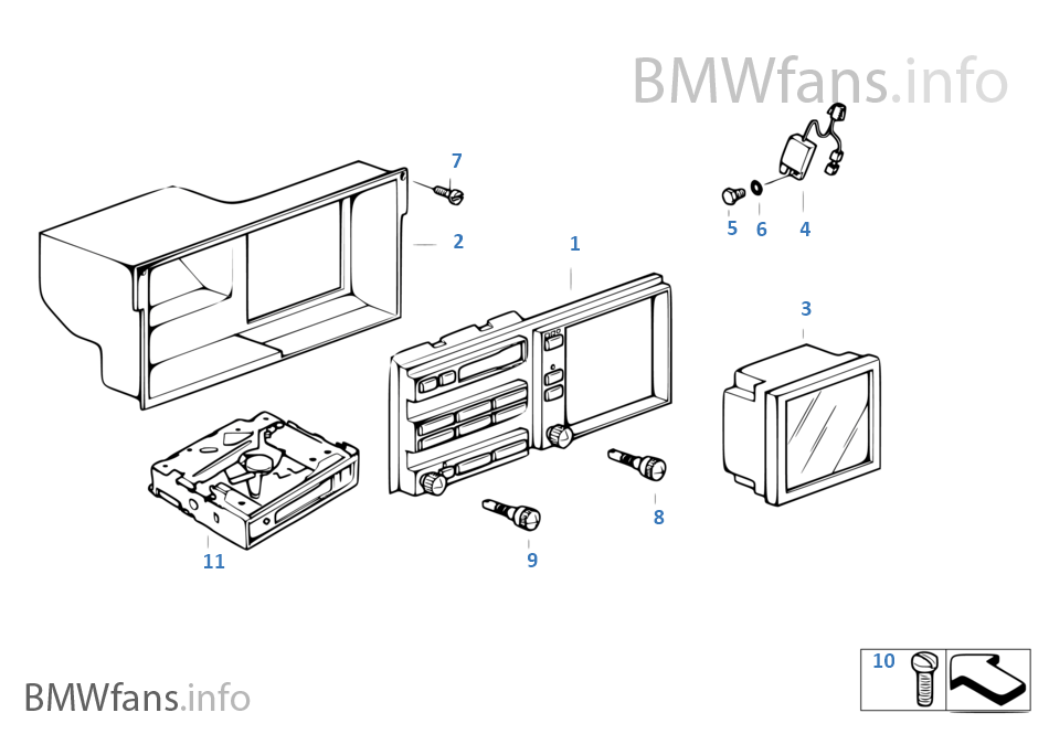 On board monitor / TV amplifier