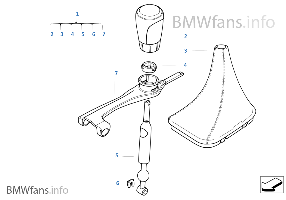 BMW パフォーマンス シフト メカニズム M/T