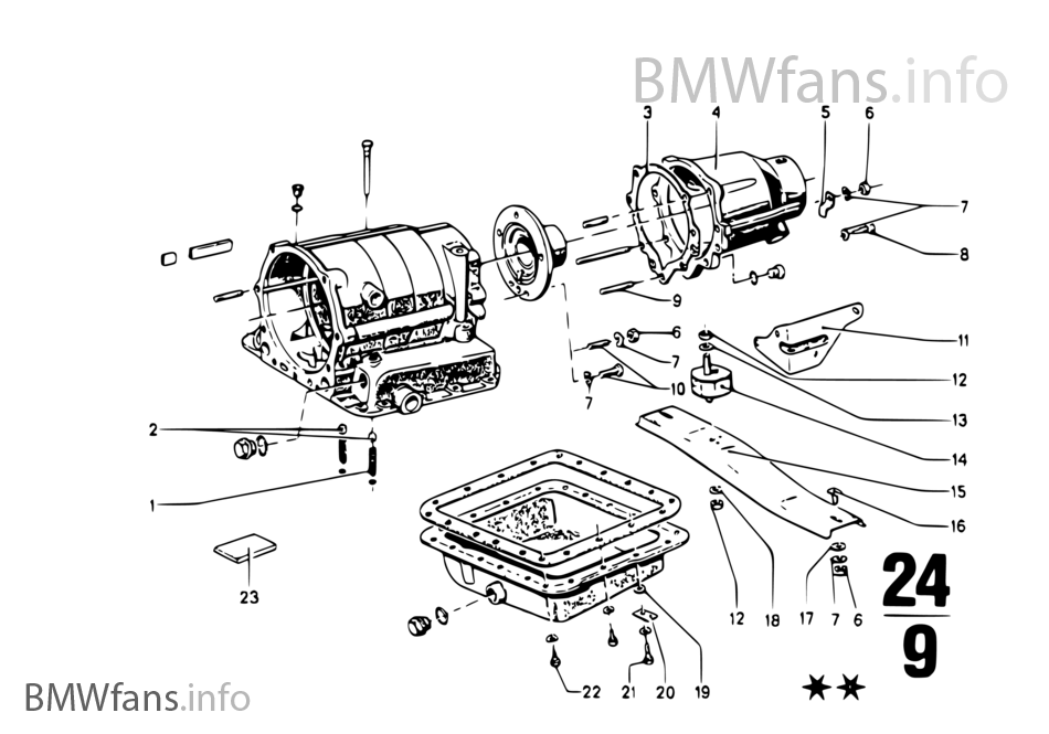 Peças individuais ZF 3HP20