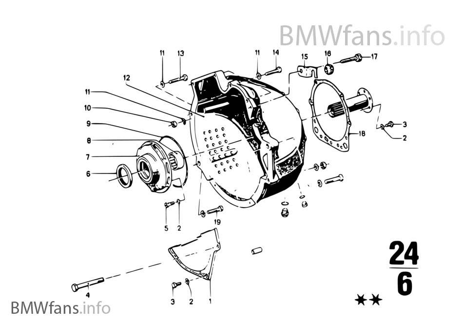 Jednotlivé díly ZF 3HP20