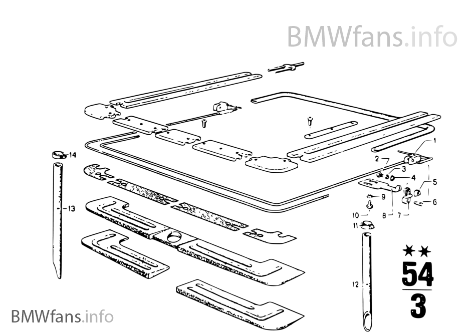 Sliding roof