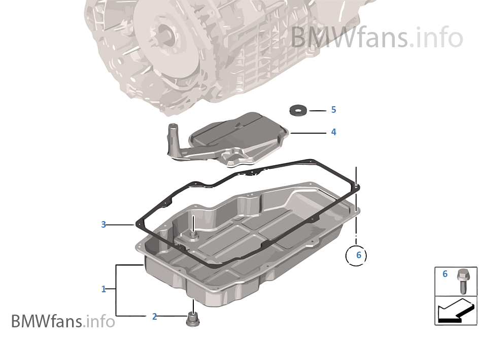 GA7AHSCD oil pan / oil filter