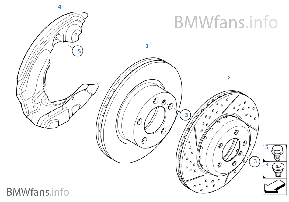 Front brake / brake disc