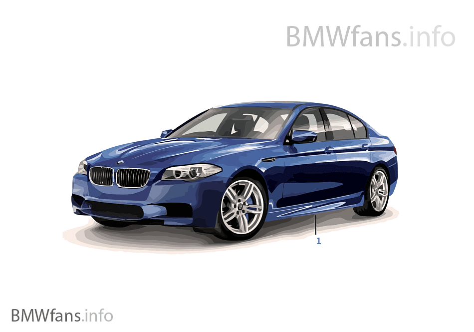 BMW-miniaturen — BMW 5 Serie 2011/12