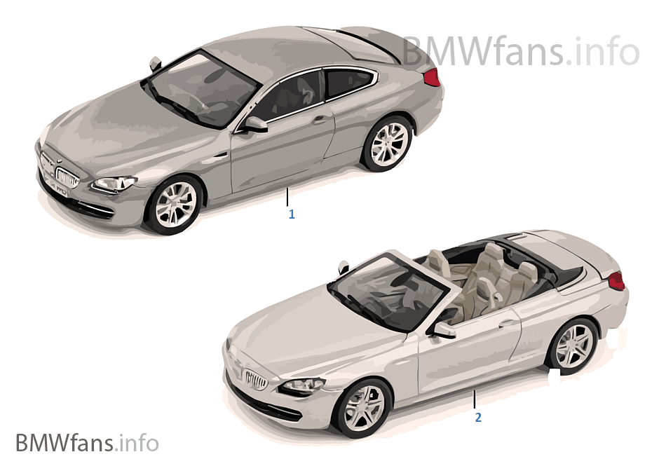 BMW-miniaturen — BMW 6 Serie 2011/12