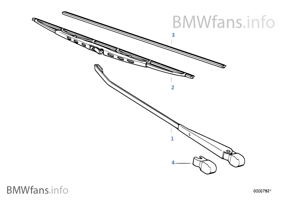 Wiper arm/wiper blade