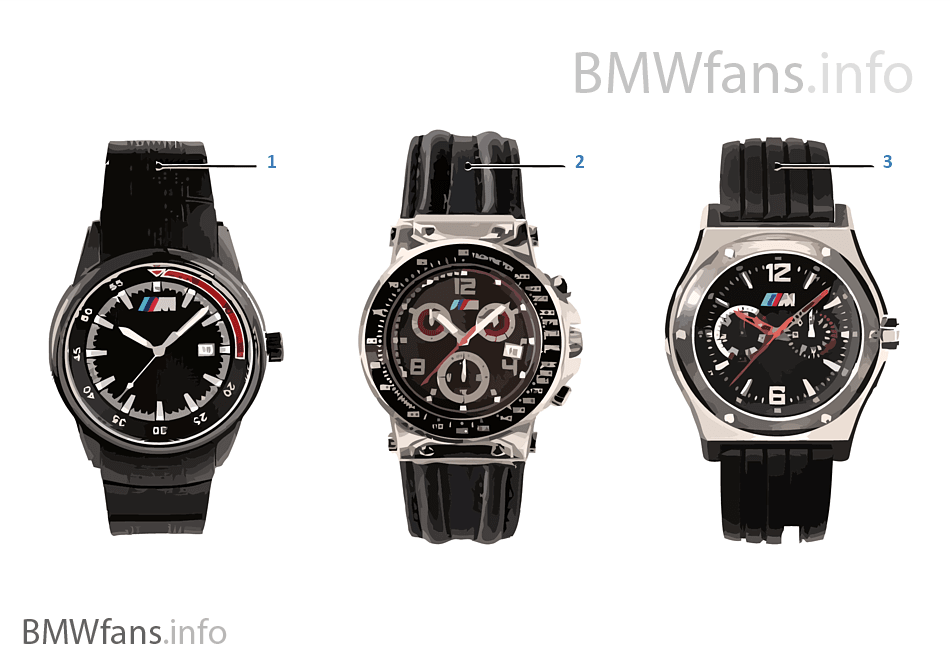 BMW náhradní díly — M hodinky do 2012