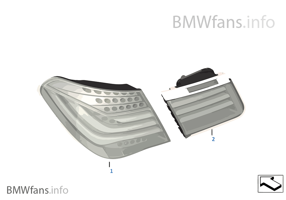 Conversion, taillamps, facelift