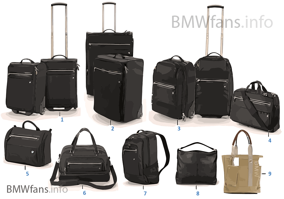 BMW Collection-tassen/koffers 2012/13