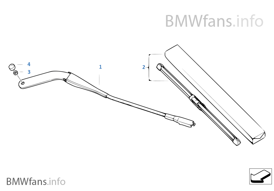 Wiper arm/wiper blade