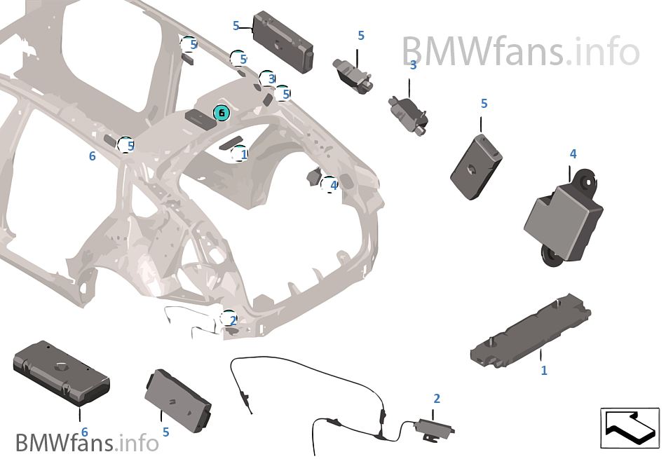 Single parts f antenna-diversity