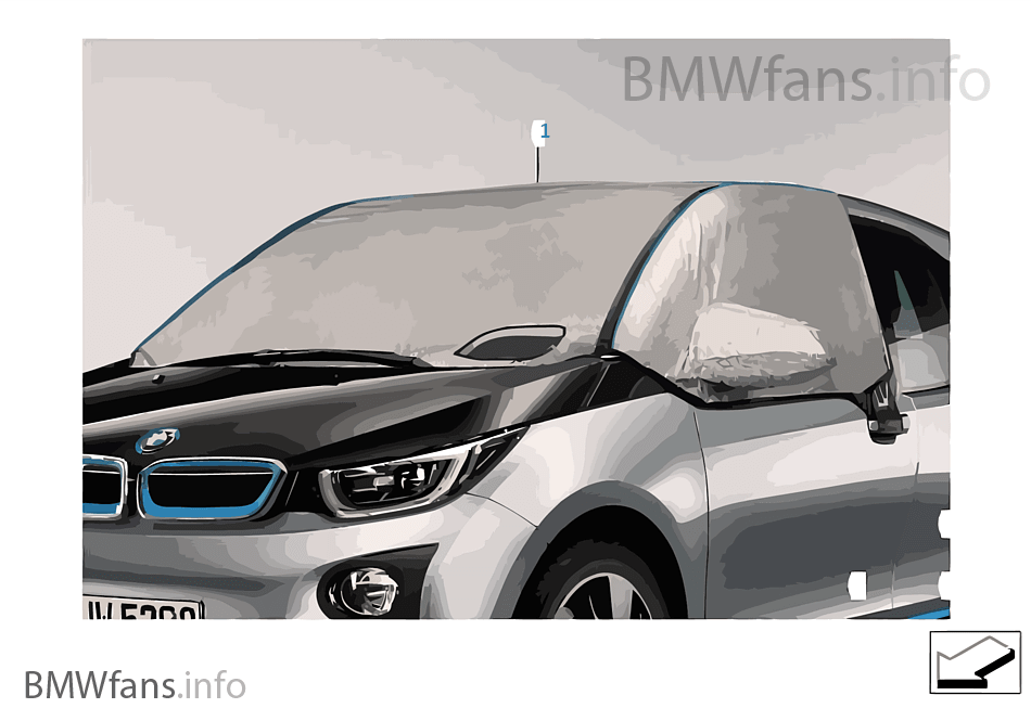 Klimacover BMW i3