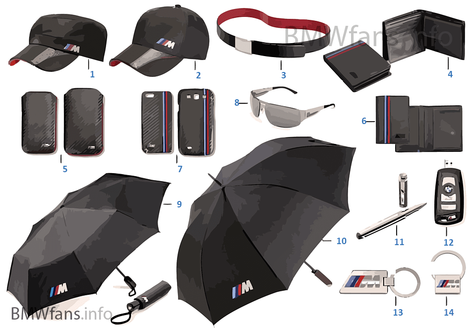 BMW M ombrello