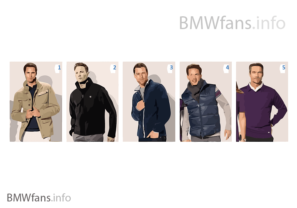 BMW Coll. vestes/pulls hommes 13/14