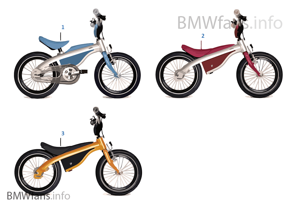 Gama BMW p/ crianças Kids Bikes 13/14