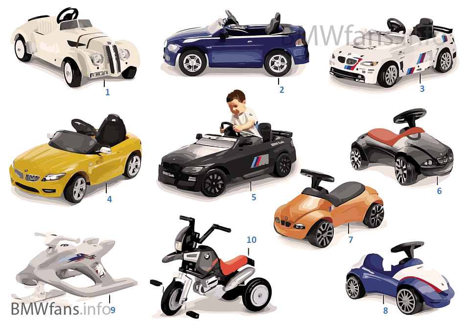BMW Children's Collection Vehicles 13/14