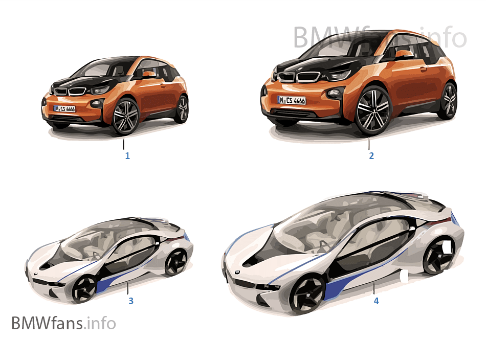 Миниат.модели BMW-BMWi/BMW Vision 13/14