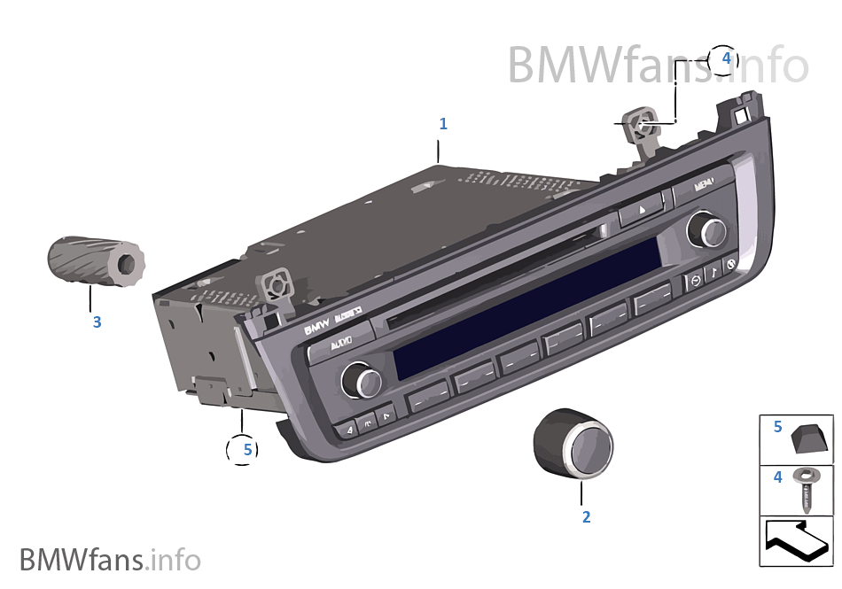 Радиоприемник BMW Business CD