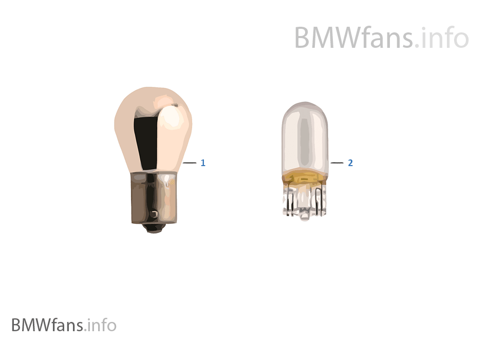 Lámparas cromo BMW