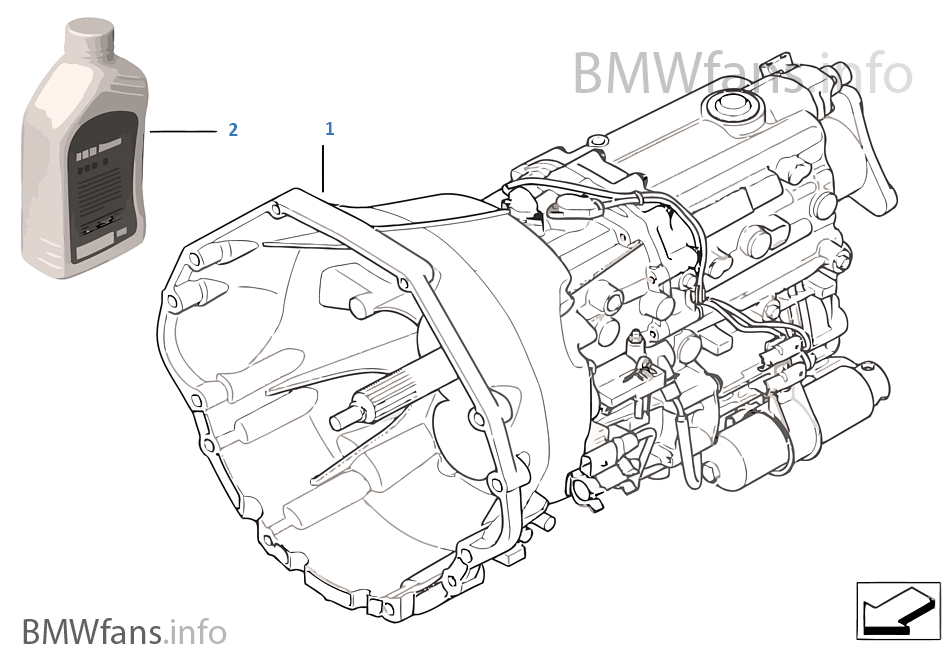 Handgesch.versnellingsbak GS6S53BZ (SMG)