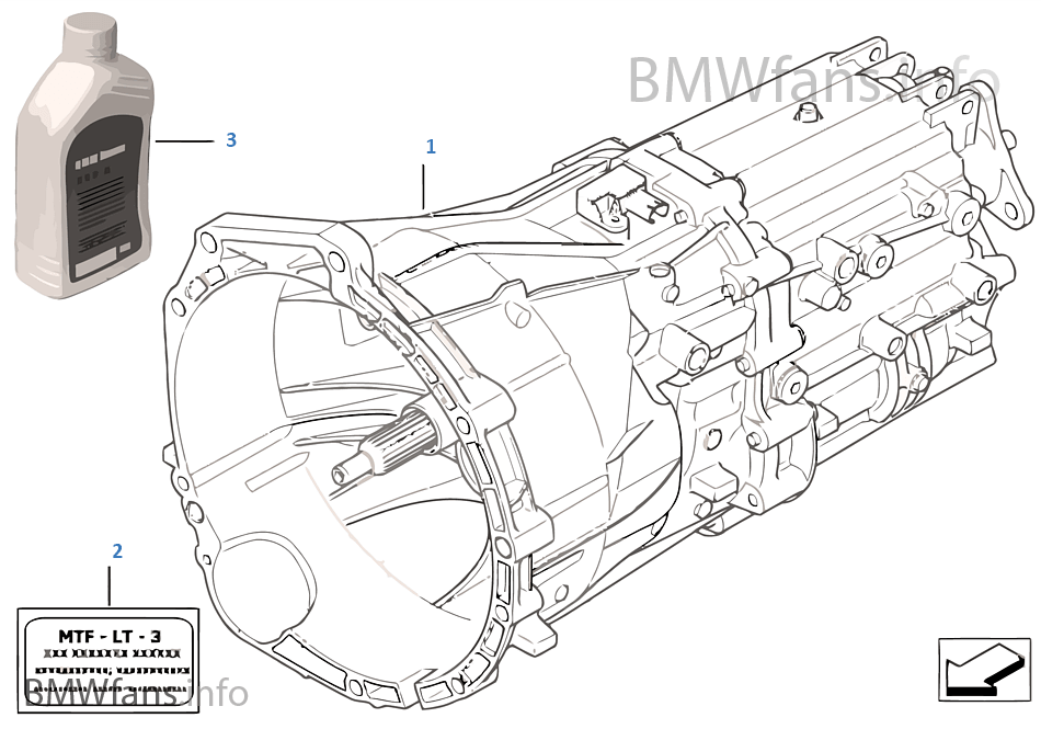 Manual gearbox GS6-37DZ