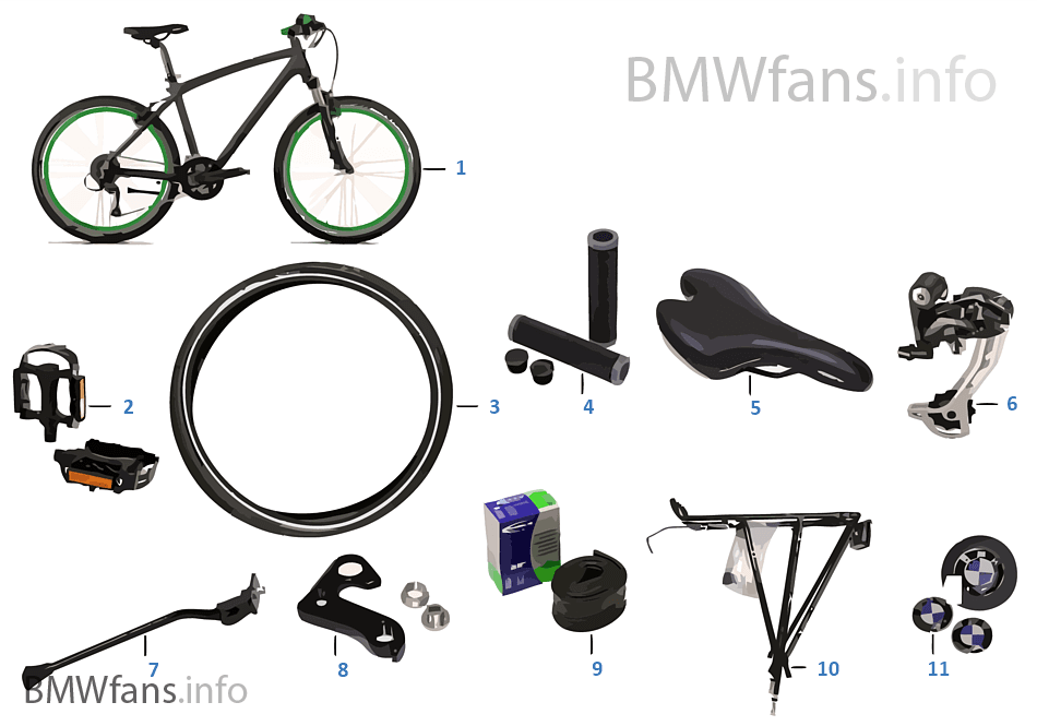 BMW Ersatzteile — Cruise Bike II