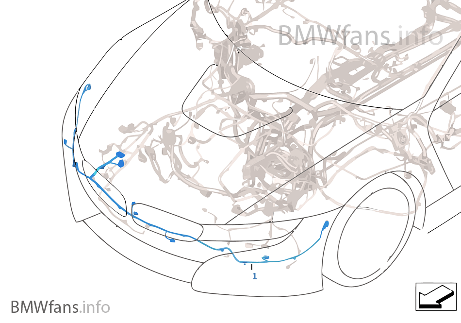 Front end wiring harness / rep sections