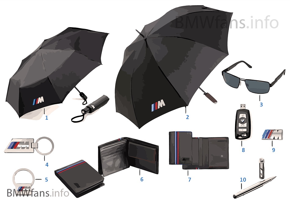 BMW M ombrello