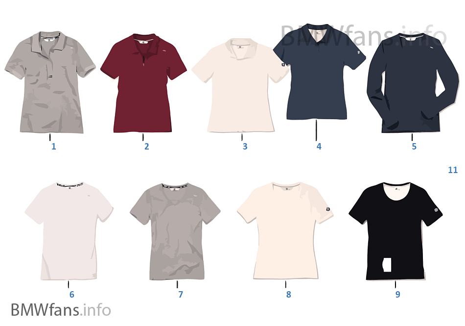 BMW Collection — Damen Shirts 14/16