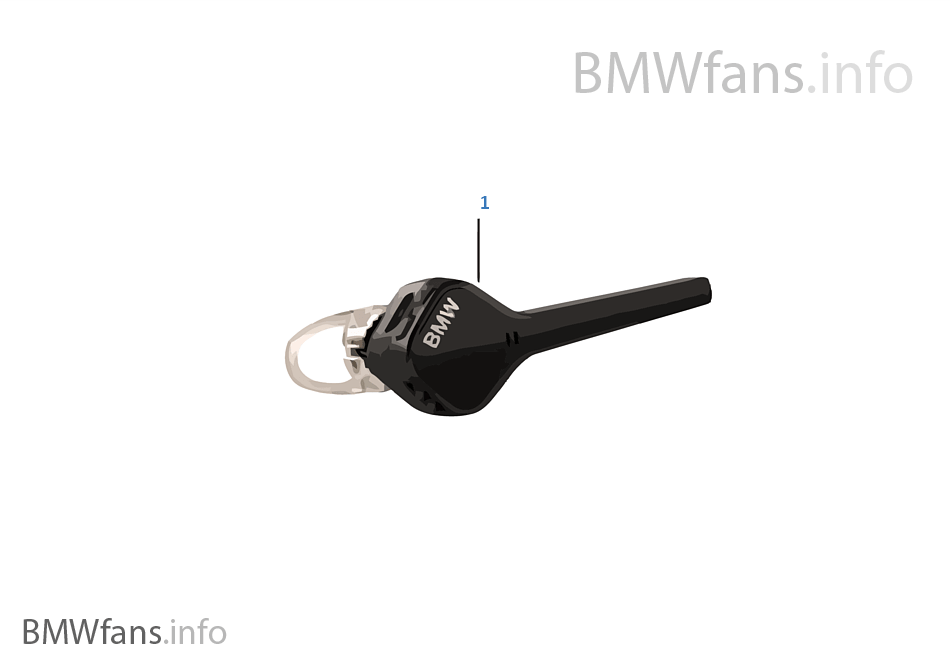 ชุดหูฟัง Bluetooth BMW รุ่น 3
