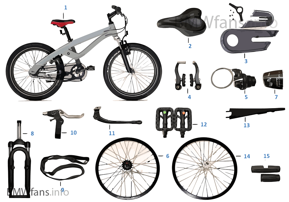 bmw bicycle accessories