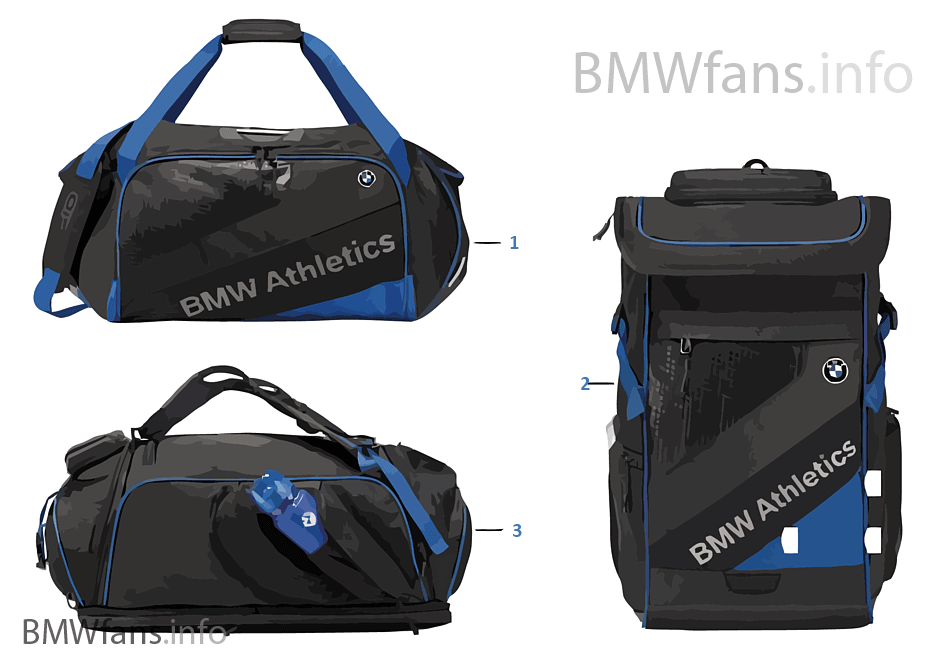 bmw athletics bag