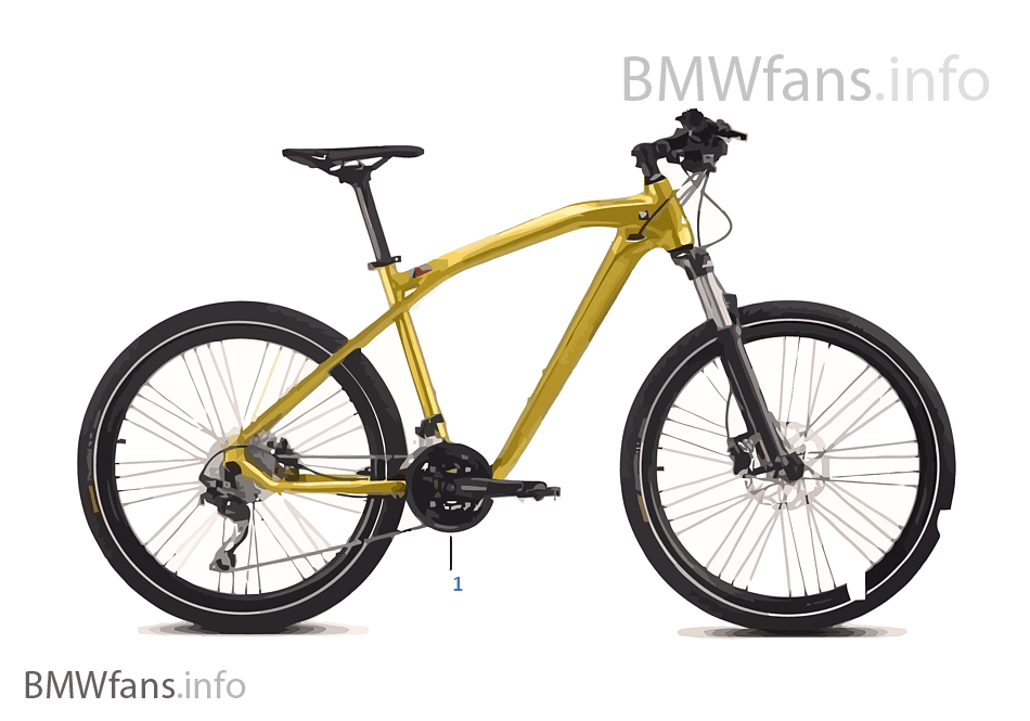 จักรยาน BMW Cruise M-Bike Austin Yellow