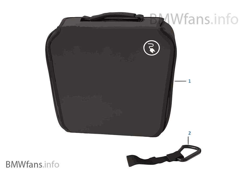 Bag, standard charging cable