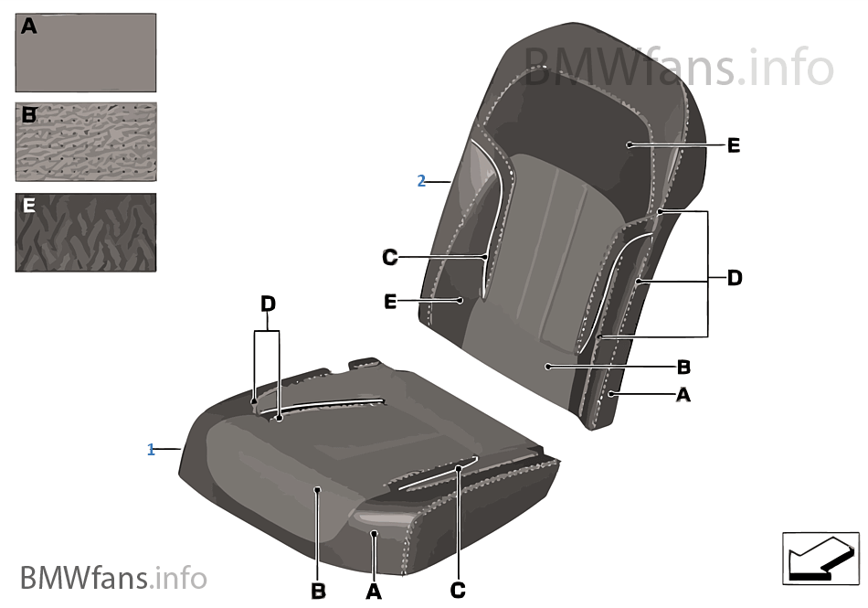 個別のオプション装備 カバー コンフォート シート エアコン リア