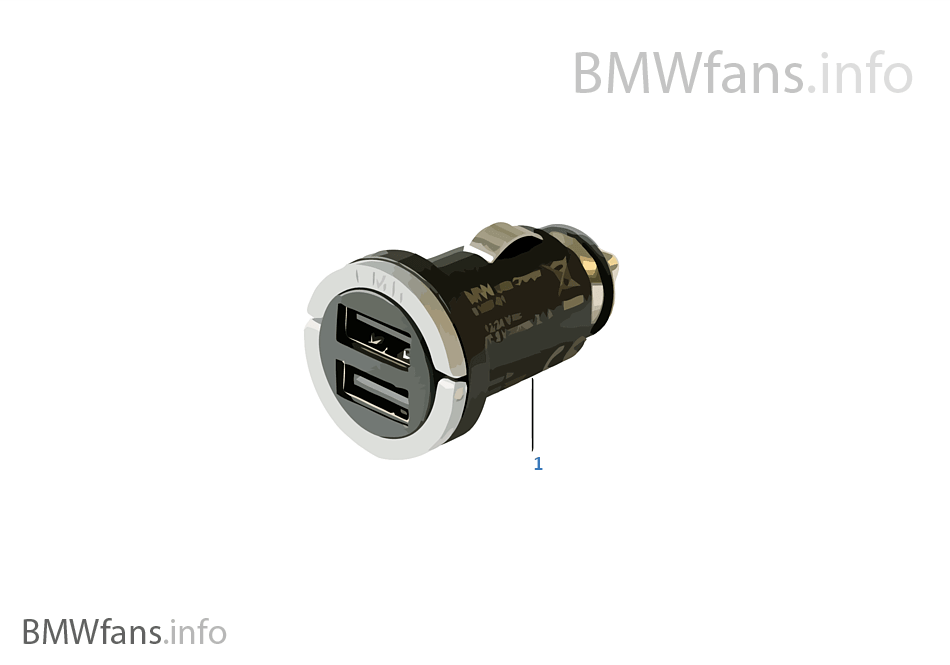 อุปกรณ์โหลดข้อมูล USB ของ BMW