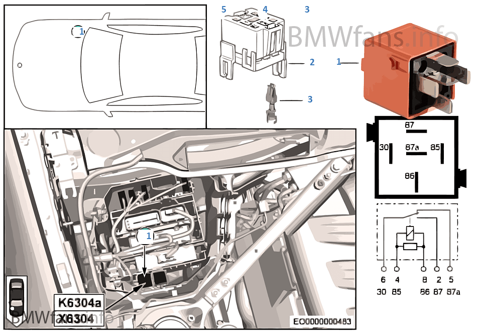 リレー 2 次エア ポンプ K6304a