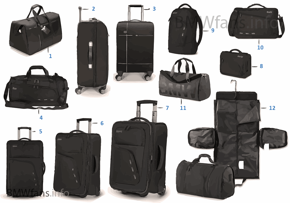 BMW Coll. — Luggage 2014-16, 2016-18
