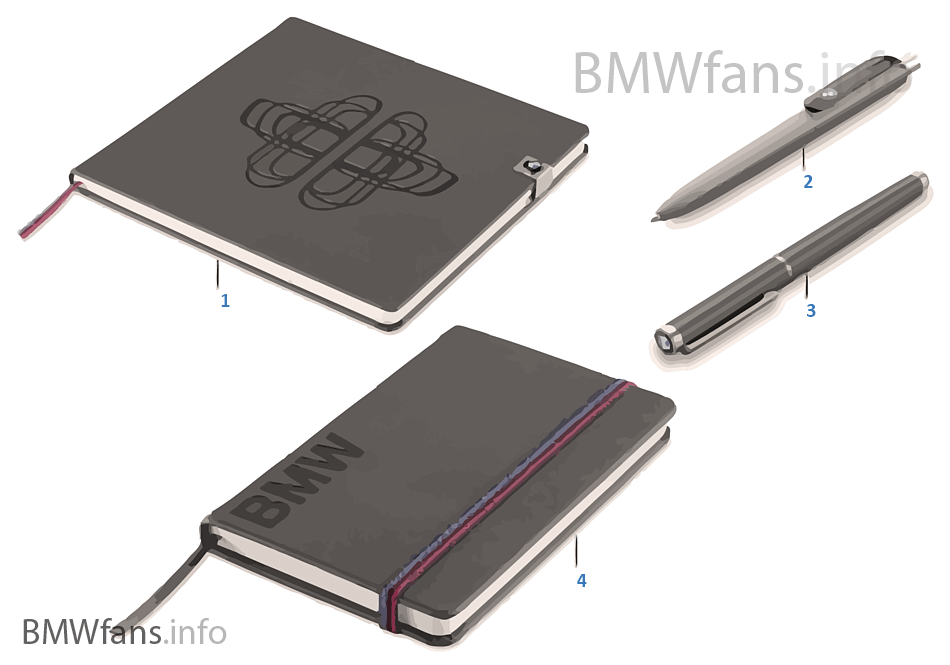 BMW Collection utensil.escritura 16-18