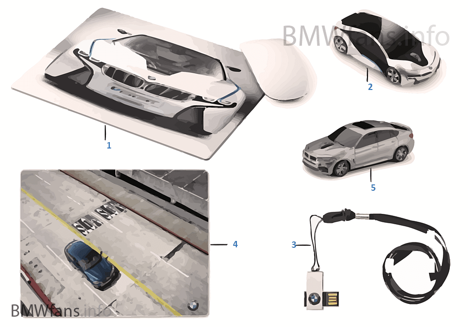 BMW Coll. 電腦配件 2014-16，2016-18