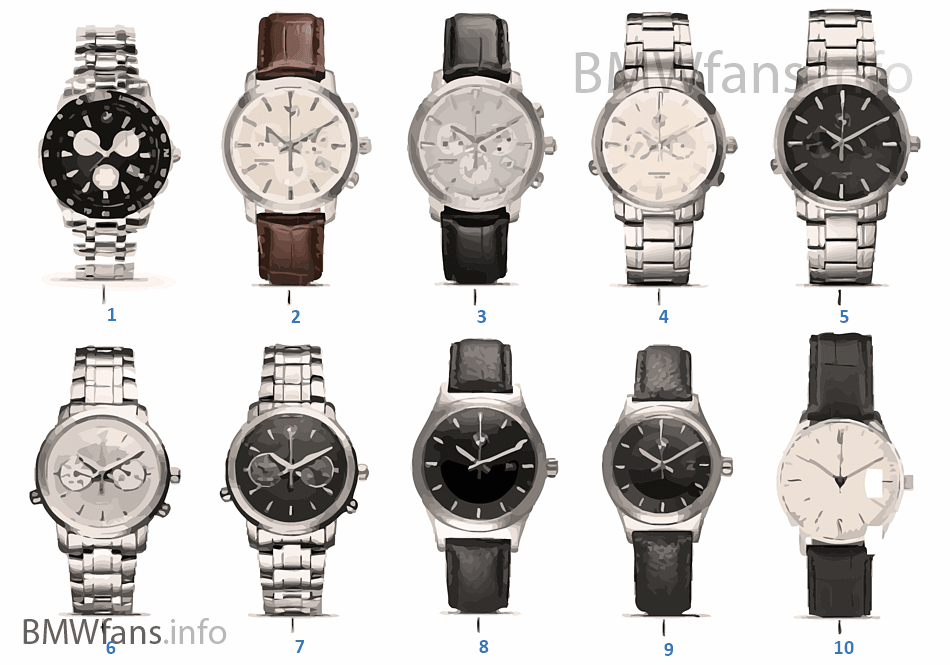 BMW Iconic Collection — montres