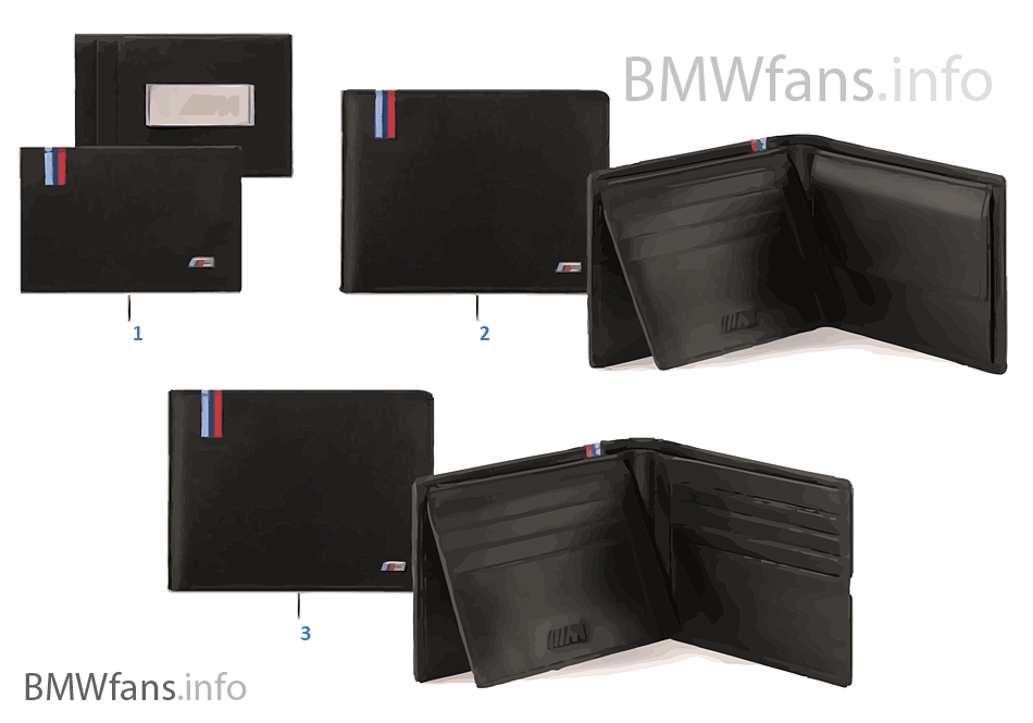BMW M Collection — Wallets 16-18