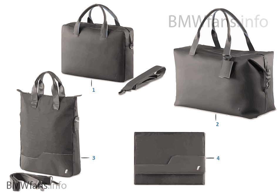 BMW i Collection — Багаж 16-18